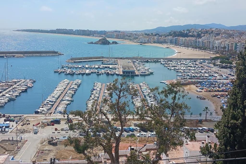 Alegre Apto Con Piscina, A 300M De La Playa. Blanes Luaran gambar